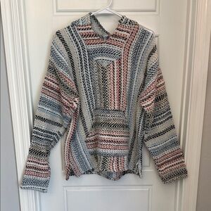 Striped Multicolor Women's Hoodie